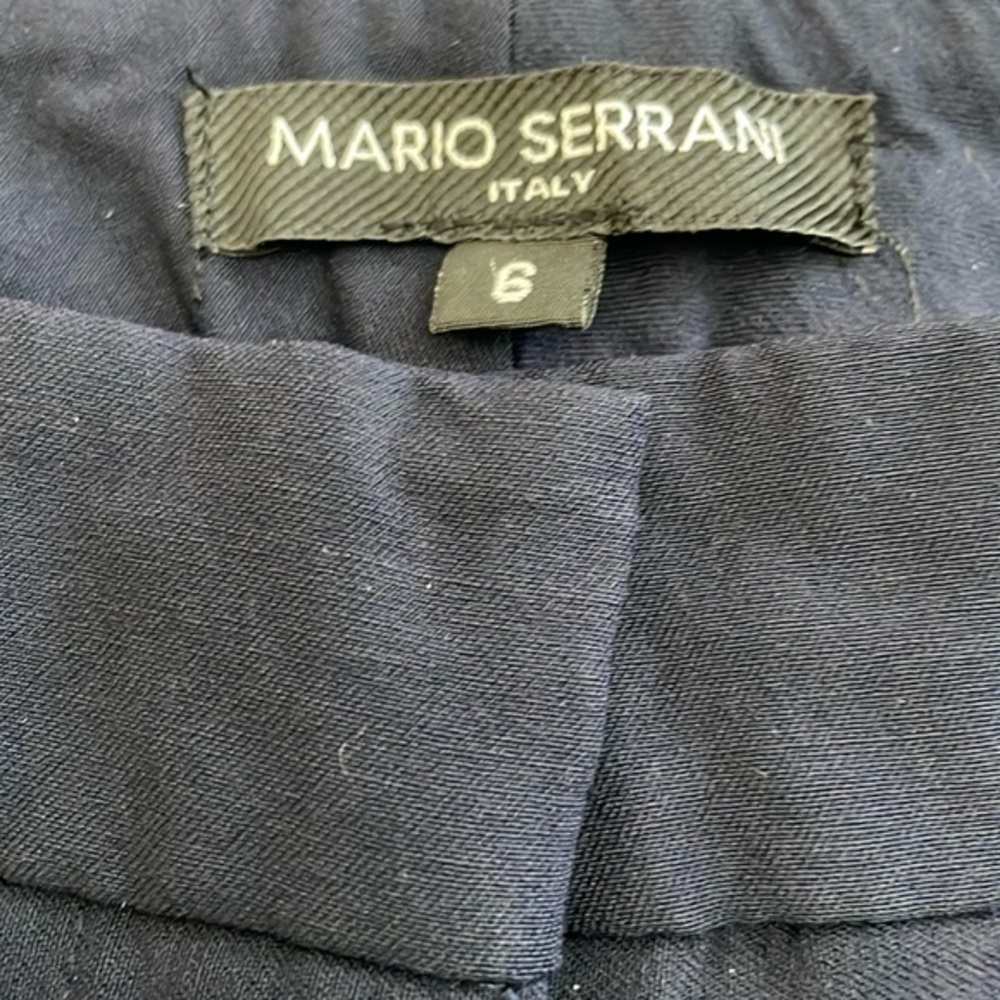 Navy stretch pants
